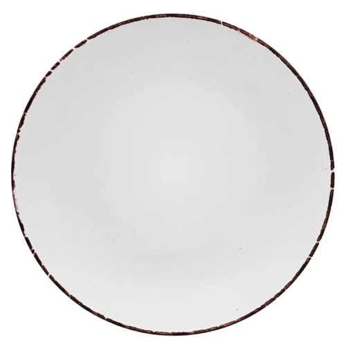 Аврора Тарелка десертная белая 20,5см HAC0987-SP