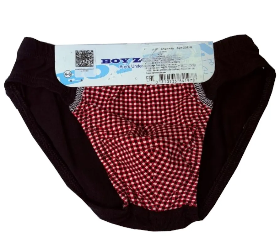 CHERRY GIRL трусы д/мальчиков 100% х/б 23817/23816 4-6лет