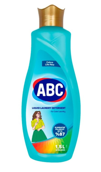 ABC гель д/стирки д/цветного 1500мл