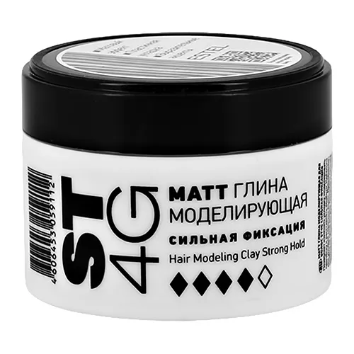 ESTEL ST4G МАТТ глина д/волос моделирующая сильная фиксация 65мл