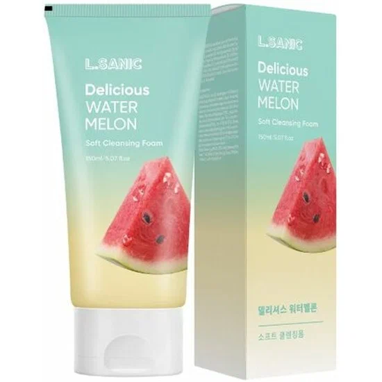 L.SANIC пенка д/умывания очищающая с экстрактом арбуза 150мл