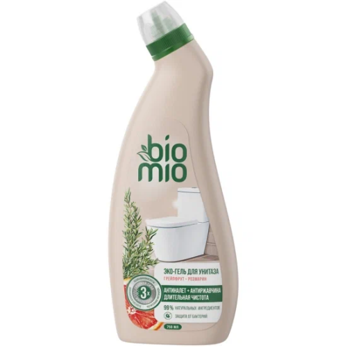 BIOMIO Eco-friendly эко-гель д/очищения унитаза 750мл