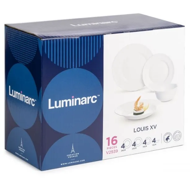 LUMINARC Louis xv набор столовый 16пр.