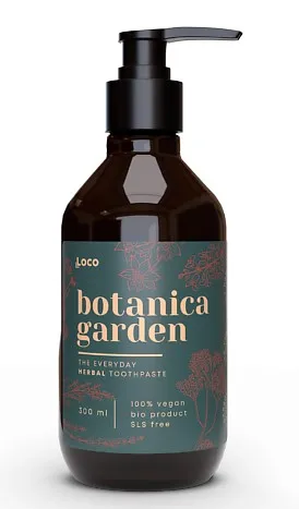 LOCO SMILE паста зубная botanica garden вкус лечебных трав 300мл