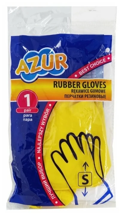AZUR перчатки резиновые р.S