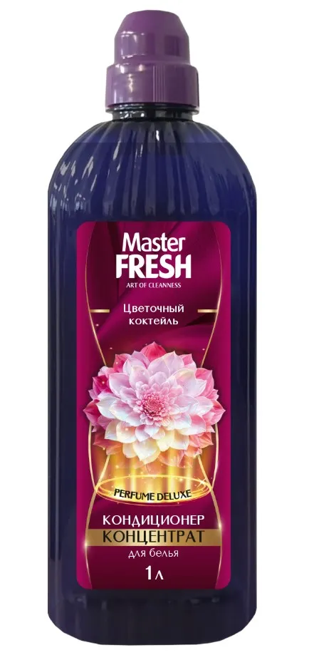 MASTER FRESH Perfume Deluxe кондиционер-концентрат д/белья цветочный коктейль 1л