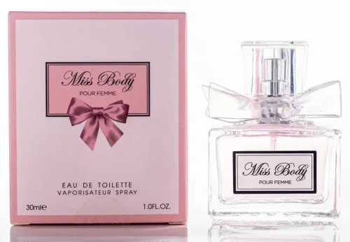 BODY LUXURIES туалетная вода д/женщин miss body 30мл