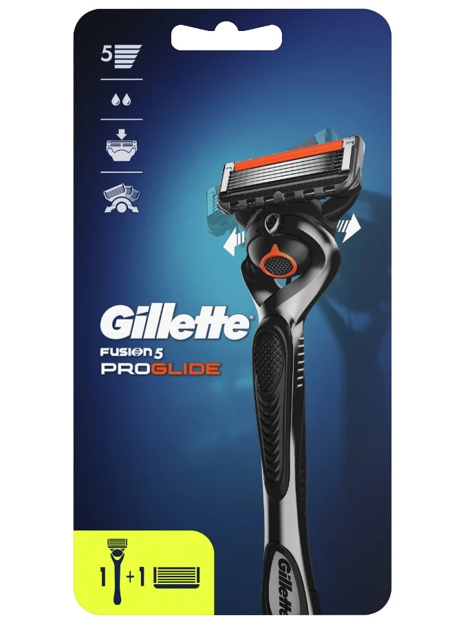 GILLETTE Fusion станок д/бритья муж. pro glide flexball с кассетами сменными 2шт