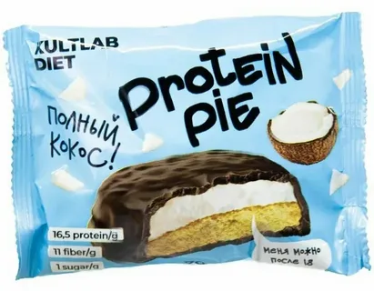 КУЛЬТЛАБ печенье протеиновое полный кокос без сахара 60г/8