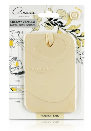 АЕР Fragrant Card ароматизатор д/дома creamy vanilla