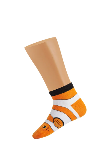 OMSA носки детские calzino рыбки 21Р62 orange р.27-30