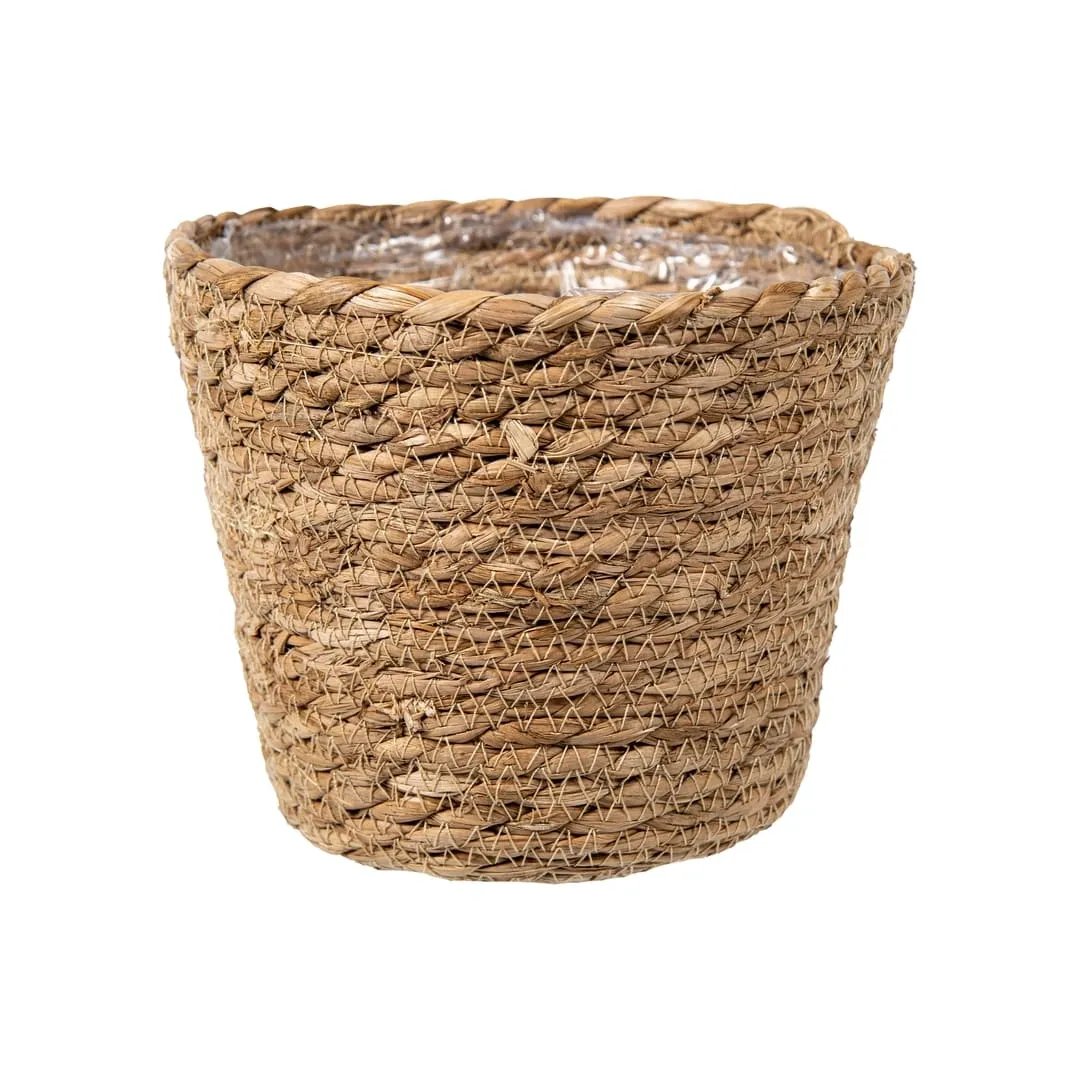 САФАРИ кашпо плетеное цв.натуральный 19,5*16см Lishan-01 S