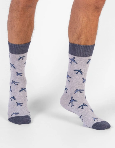 Носки мужские С1301 серый р.25