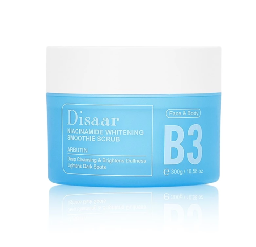 DISAAR скраб д/тела с ниацинамидом niacinamide whitening smoothie scrub 300г