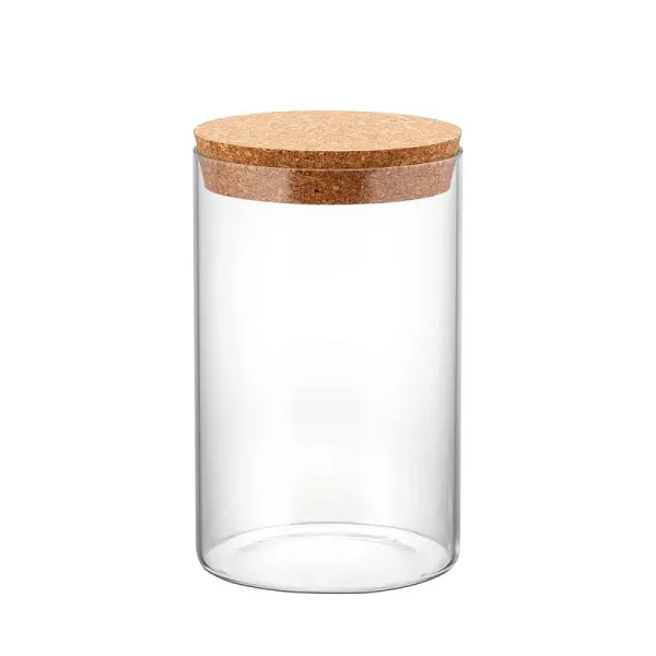 TECO банка д/сыпучих продутов ис пробковой крышкой 700мл TC-J700-03