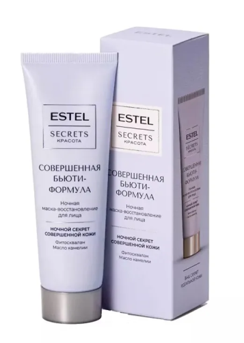 ESTEL Secrets Красота маска-восстановление д/лица совершенная бьютиформула 50мл