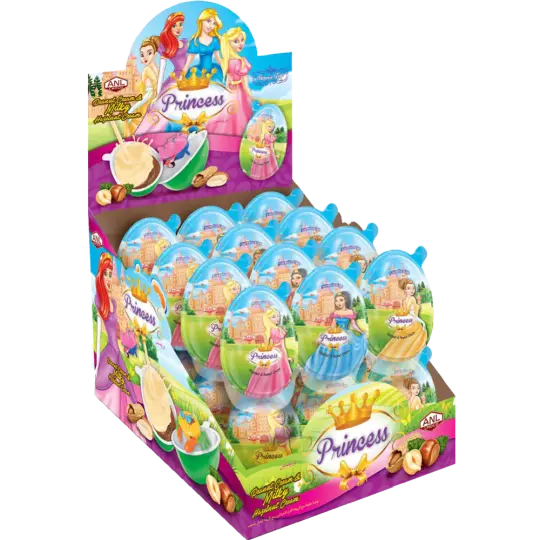 PRINCES изделие из десертной пасты с игрушкой-сюрпризом 25г/24