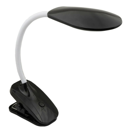 Светильник настольный «прищепка» Uniel 5W механический выключатель TLD-546 Black/LED/350Lm/4500K