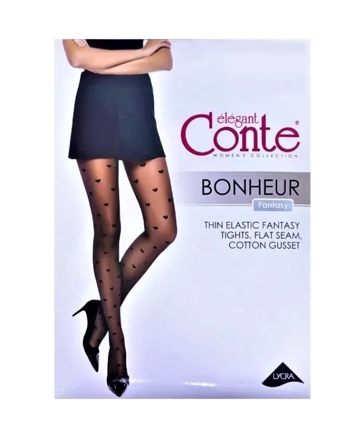 CONTE колготки женские bonheur 20 19С-109СП nero р.3