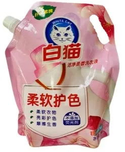 BAIMAO WHITECAT гель д/стирки защита цвета 1000мл                                                  