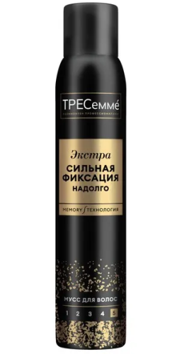 TRESEMME мусс д/волос экстремальная фиксация 200мл                                                 
