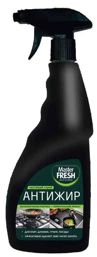 MASTER FRESH спрей чистящий антижир пенный триггер 500мл