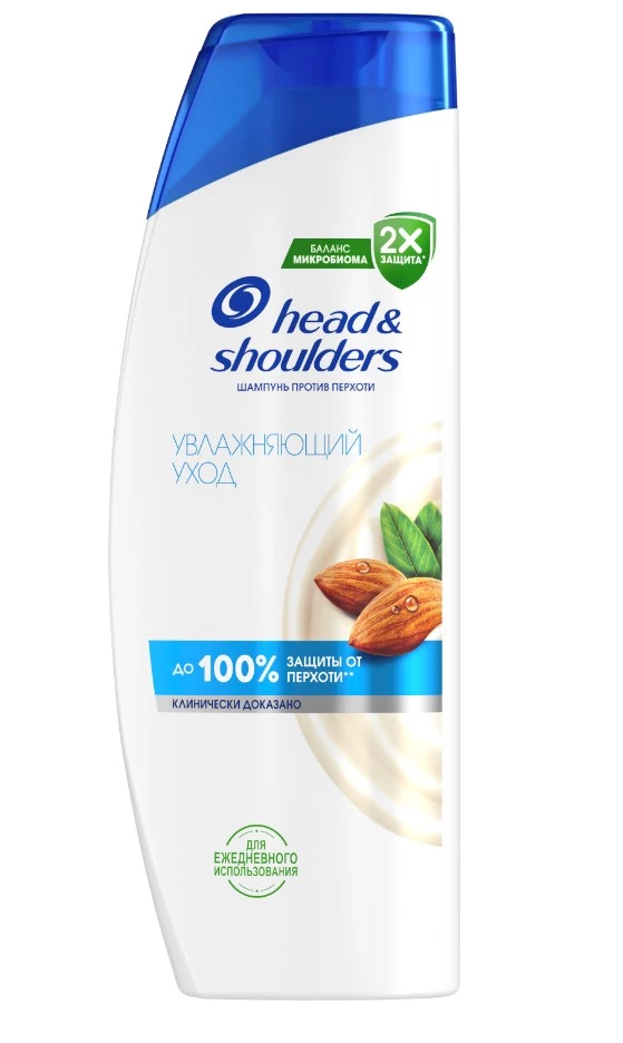 HEAD&SHOULDERS шампунь д/волос увлажняющий уход 360мл