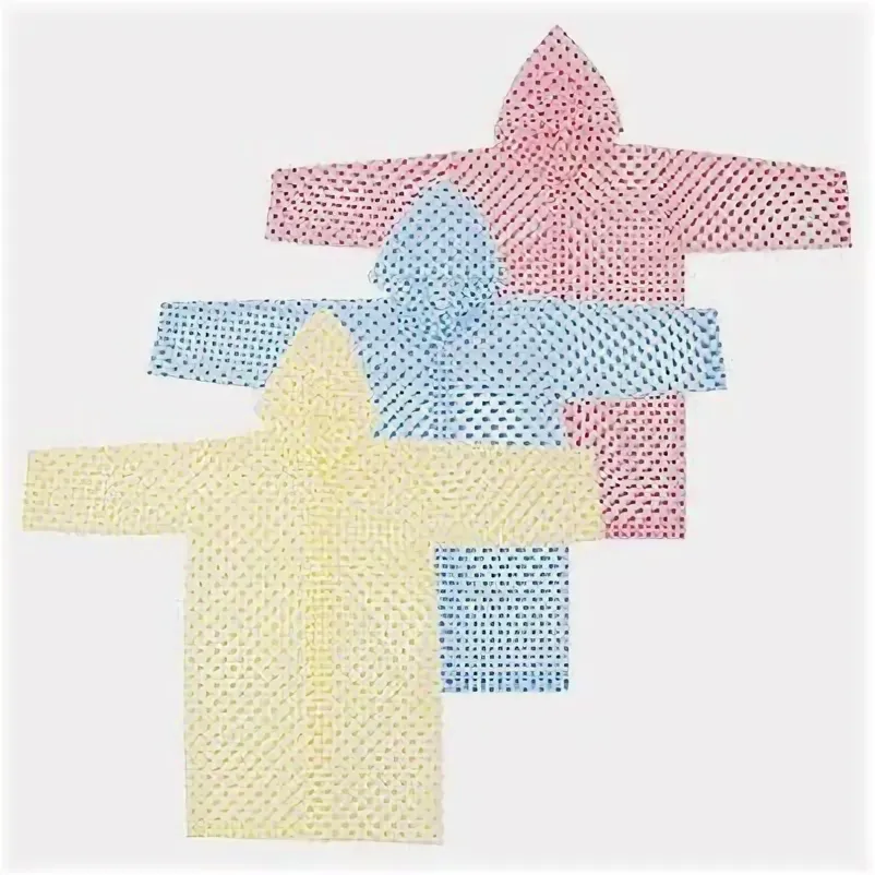 GREENTIME MU дождевик-плащ детский 85см микс GT ЭВА TZ20706-056