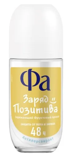 FA антиперспирант создай настроение заряд позитива 50мл ролл.