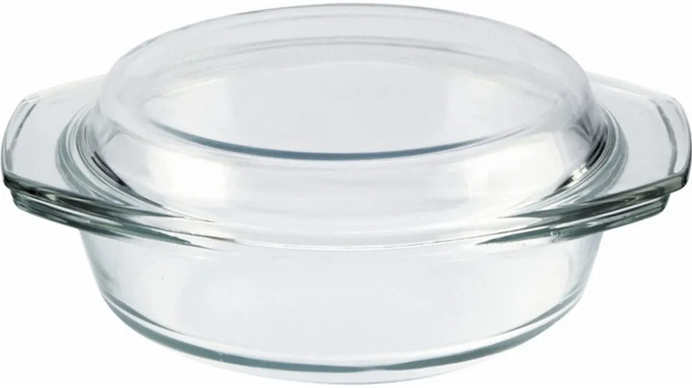 Кастрюля Atmix жаропрочное стекло с крышкой 2л CR3