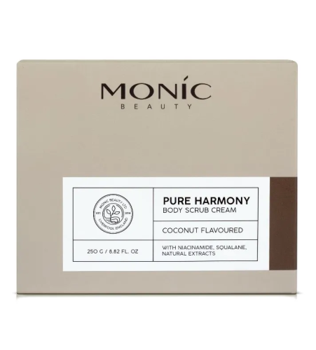 MONIC BEAUTY скраб д/тела чистая гармония-кокосовый орех 250г