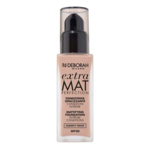 DEBORAH тональная основа матирующая extra mat perfection mattifying foundation т.01 30мл