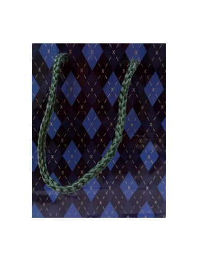 Пакет подарочный 12*15*6см клетка 6582764 (10)