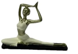 Фигура декоративная йога 16,6*11,8*4.8см 2024-3751