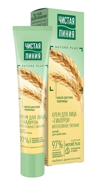 ЧИСТАЯ ЛИНИЯ крем д/сухой кожи лица ночной питательный 40мл