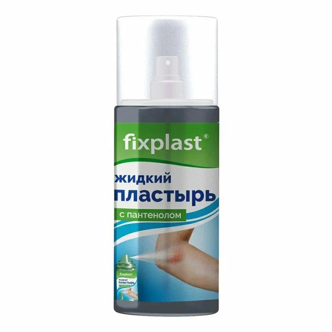 FIXPLAST пластырь жидкий c пантенолом 60мл/3