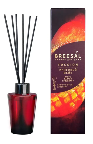 BREESAL диффузор ароматический passion манговый шейк 70мл