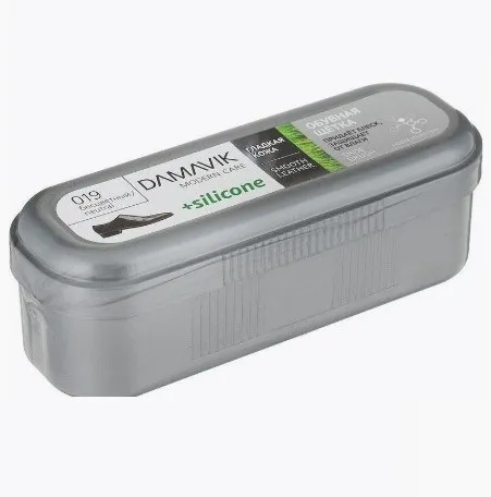 DAMAVIK обувная щетка silicone губка с пропиткой бесцветная