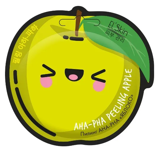 ELSKIN пилинг д/лица aha-pha яблоко 10г