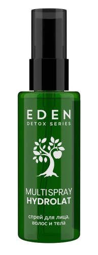 EDEN спрей д/лица волос и тела detox hydrolat 50мл