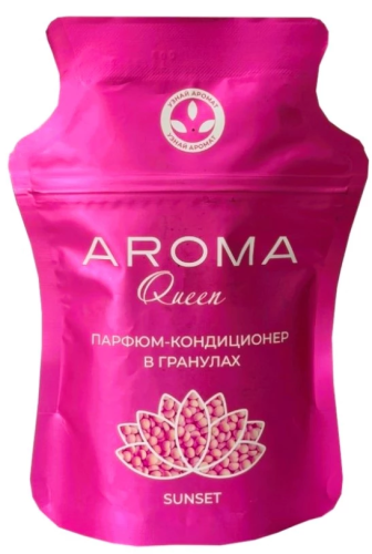 AROMA Queen парфюм-кондиционер д/белья в гранулах sunset 210г