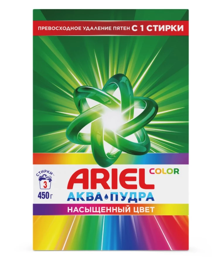ARIEL порошок стир automat color&style 450г