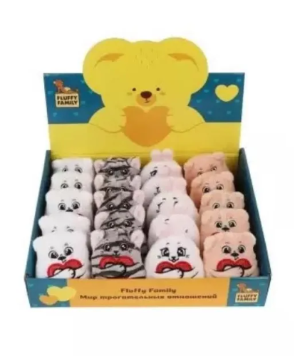 Игрушка мягконабивная круглики валентинки 682103