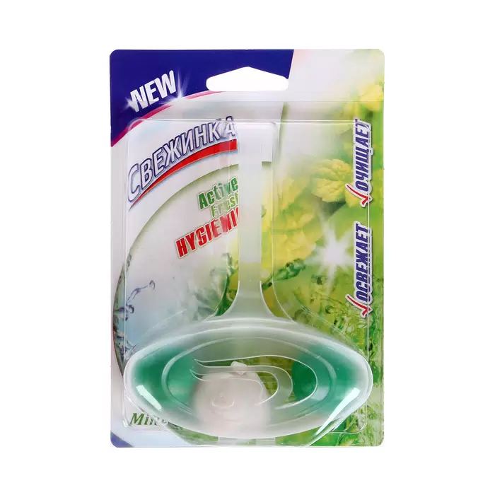 СВЕЖИНКА очиститель д/унитаза шариковый блистер мята 40г 6397