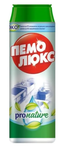 ПЕМОЛЮКС Эко чистящий порошок Про Нейчер 480г