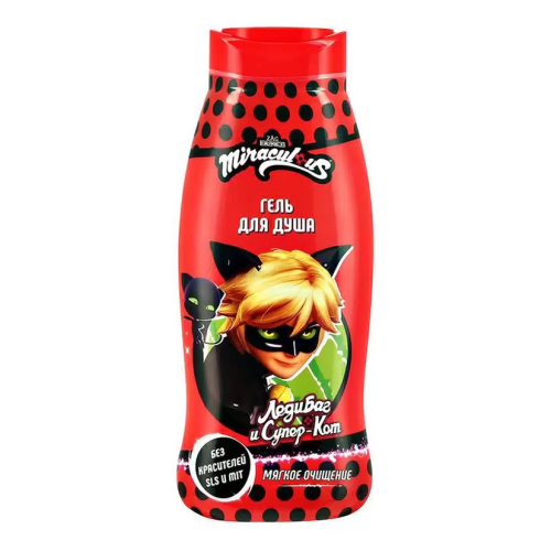 MIRACULOUS Супер Кот гель д/душа детский 400мл