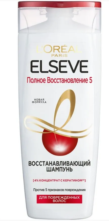ELSEVE шампунь д/волос полное восстановление 400мл