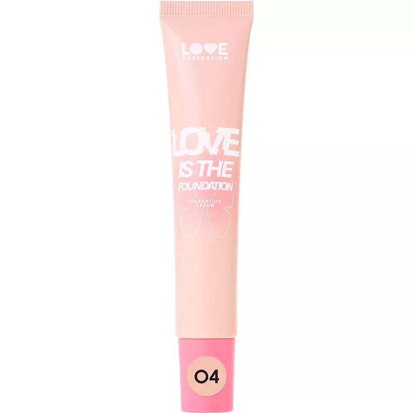 LOVE GENERATION крем тональный love is the foundation т.04