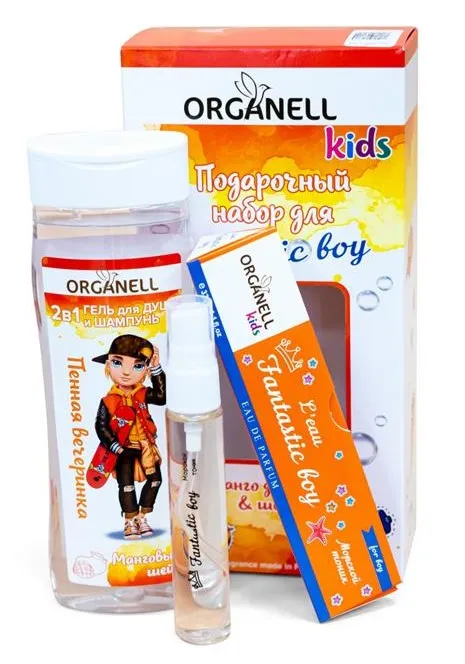 Набор подарочный д/мальчиков манго шейк&дайкири гель д/душа- шампунь 2в1, душистая вода