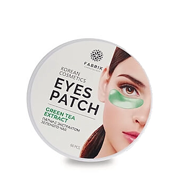 FABRIK COSMETOLOGY патчи д/глаз с экстрактом зеленого чая 60шт 150г